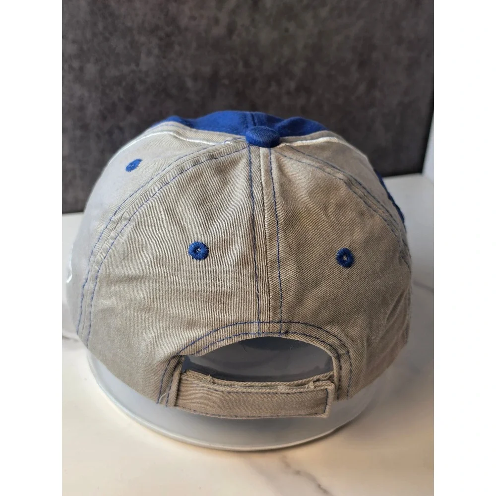 Reebok Indianapolis Colts Hat Mens Blue Grey NFL Team Apparel Adjustable Cap